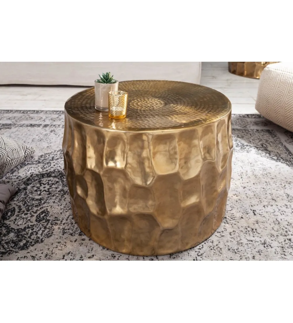 Stolik Kawowy Kerrasch 55 Cm złoty