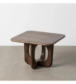 Stolik kawowy KIRITON 60 cm drewno mango