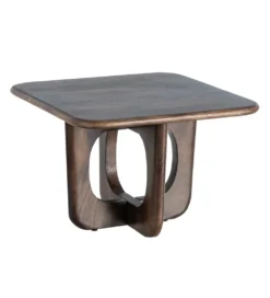 Stolik kawowy KIRITON 60 cm drewno mango