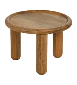 Stolik kawowy KODI 50 cm drewno mango