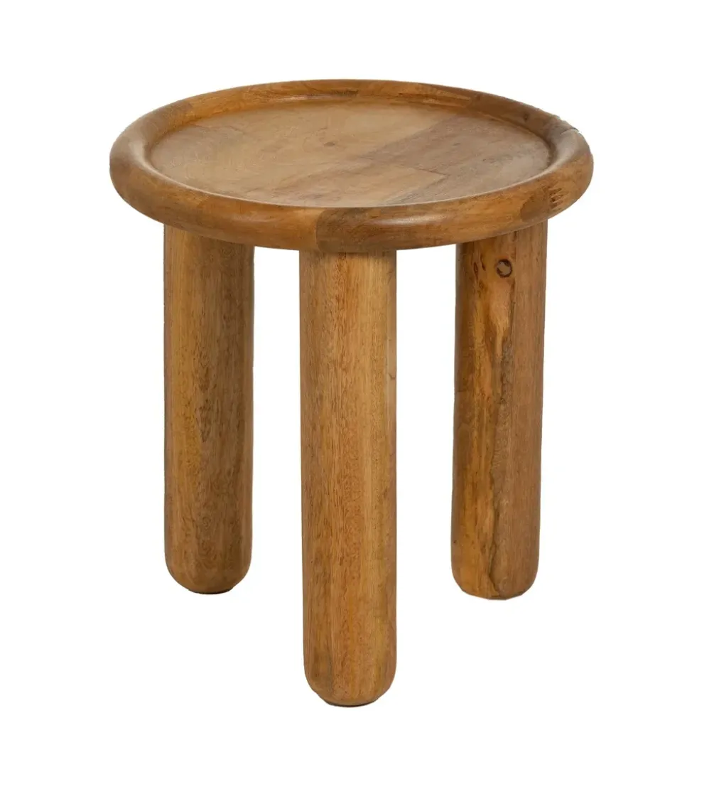 Stolik kawowy KODI 42 cm drewno mango
