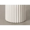 Stolik kawowy kolumna GREKA 60 cm biały
