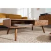 Stolik kawowy Komodo Mystic Living 100 cm drewno Sheesham