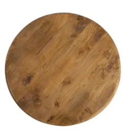 Stolik kawowy KONECEN 77 cm drewno mango