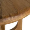Stolik kawowy KONECEN 55 cm drewno mango
