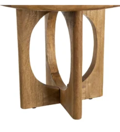 Stolik kawowy KONECEN 55 cm drewno mango