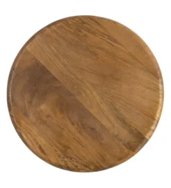 Stolik kawowy KONECEN 55 cm drewno mango