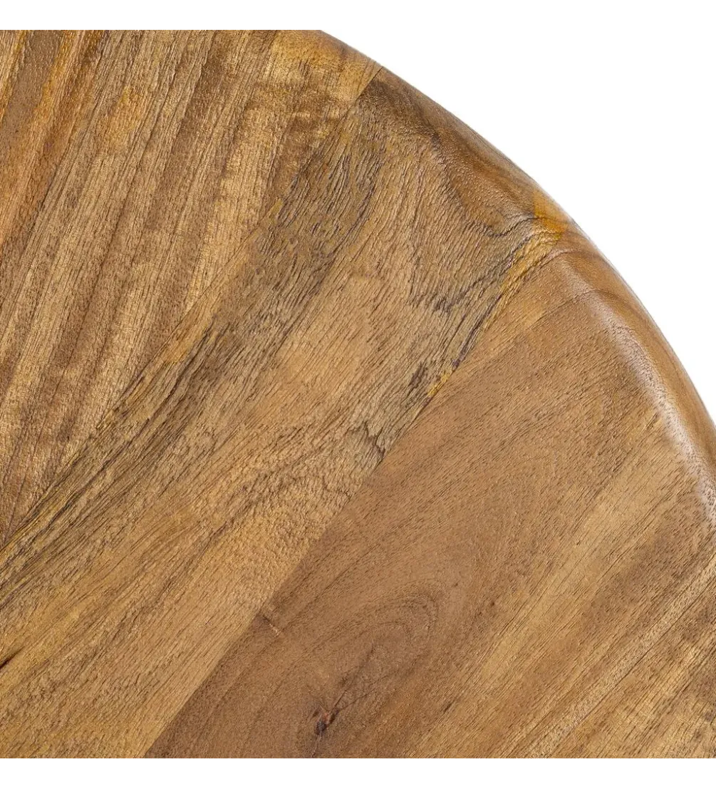 Stolik kawowy KONECEN 55 cm drewno mango