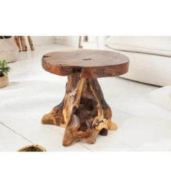 Stolik kawowy Korzeń 40 cm drewno Teak