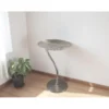Stolik kawowy KUFUMU 41 cm srebrny