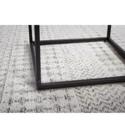 Stolik kawowy LAILA 58 cm czarny