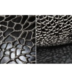 Stolik Kawowy Leaf 80 Cm srebrny