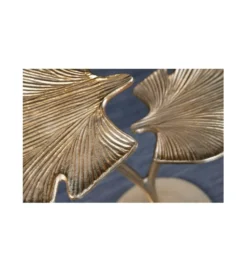 Stolik kawowy Leaf 50 cm złoty