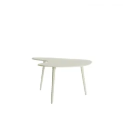Stolik kawowy LIONS 67 cm kremowy