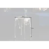 Stolik kawowy Liquid Line 51 cm srebrny