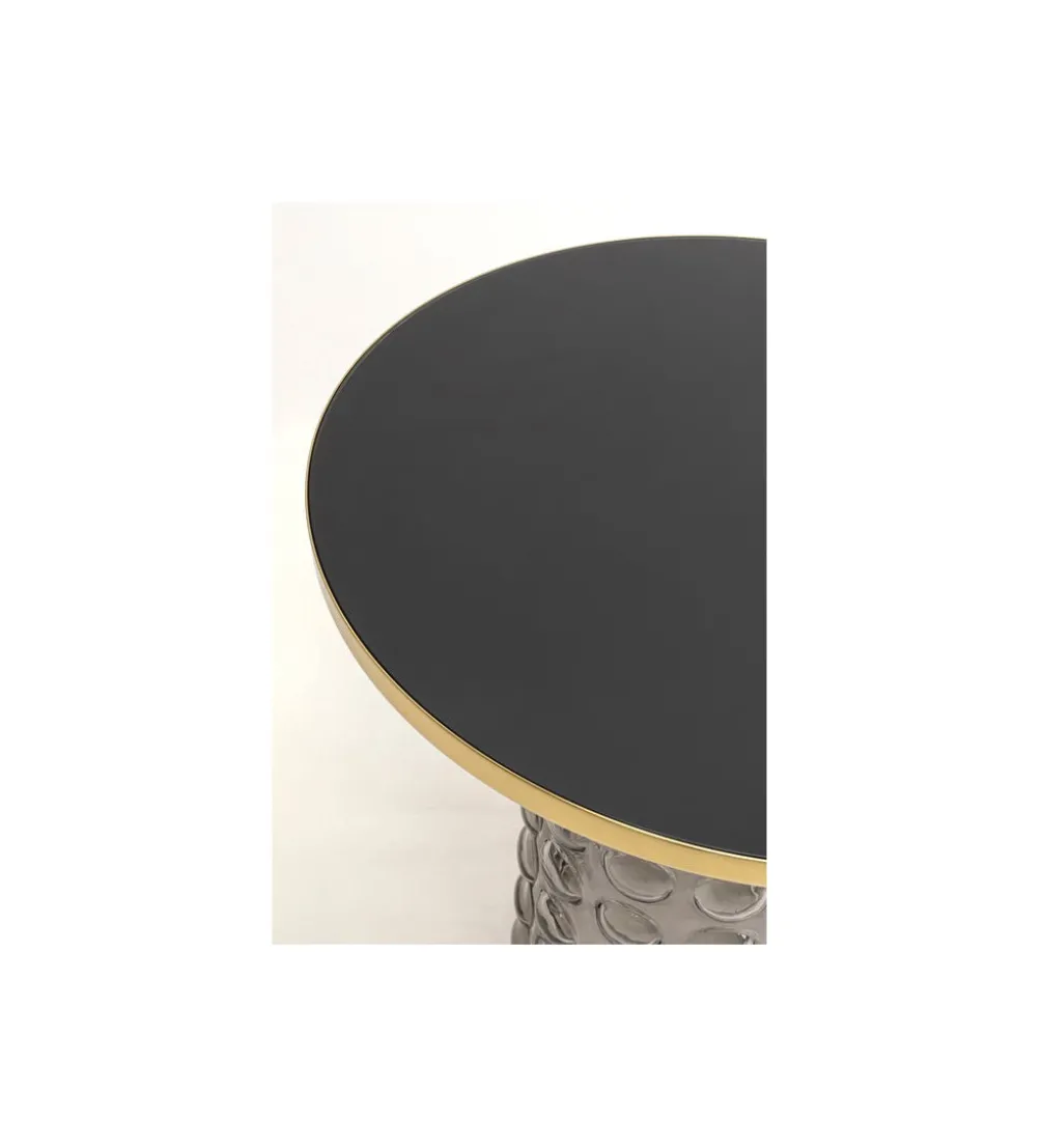 Stolik kawowy LOLA 50 cm szary