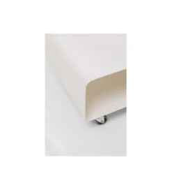 Stolik kawowy LOUNGE 90 x 30 cm beżowa na kołach