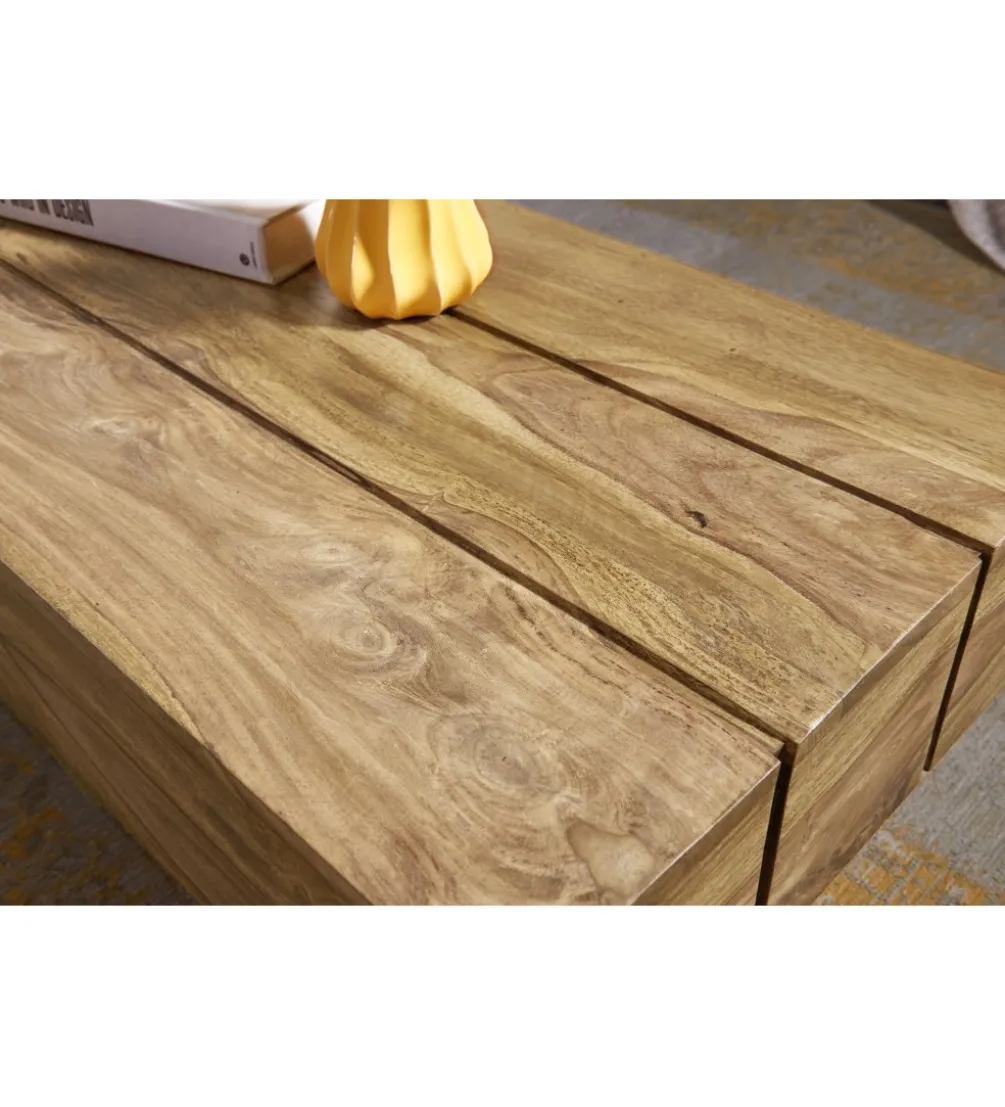 Stolik kawowy LUCCA 120 cm drewno akacja