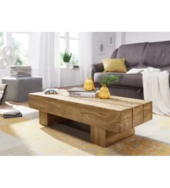 Stolik kawowy LUCCA 120 cm drewno akacja