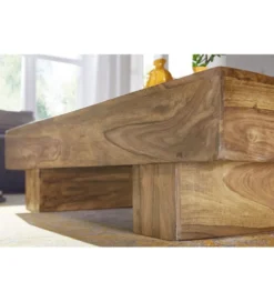 Stolik kawowy LUCCA 120 cm drewno akacja