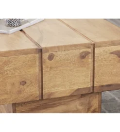 Stolik kawowy LUCCA 44 cm drewno akacja