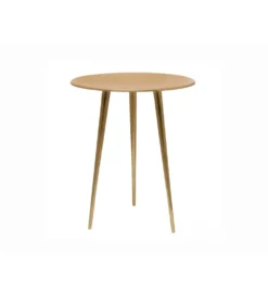 Stolik kawowy Luma 40 cm musztardowy