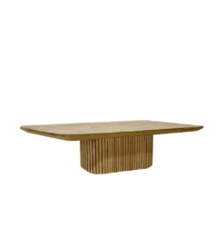 Stolik kawowy LUSAN 120 cm drewno teak