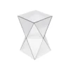 Stolik kawowy LUXURY TRIANGLE 32 cm lustrzany