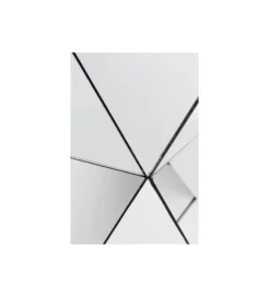 Stolik kawowy LUXURY TRIANGLE 32 cm lustrzany