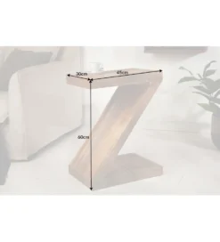 Stolik kawowy LUXURY z drewna mango