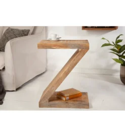 Stolik kawowy LUXURY z drewna mango