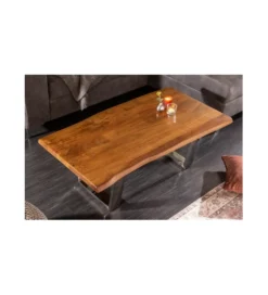 Stolik kawowy Maamut 110 cm drewno akacja honey