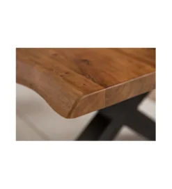 Stolik kawowy Maamut X 110 cm drewno Akacja honey