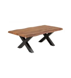 Stolik kawowy Maamut X 110 cm drewno Akacja honey