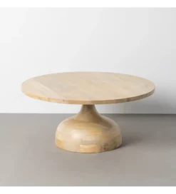 Stolik kawowy MASARAN 90 cm drewno mango