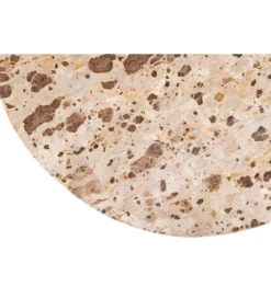 Stolik kawowy MATHILDE 90 cm w optyce marmuru