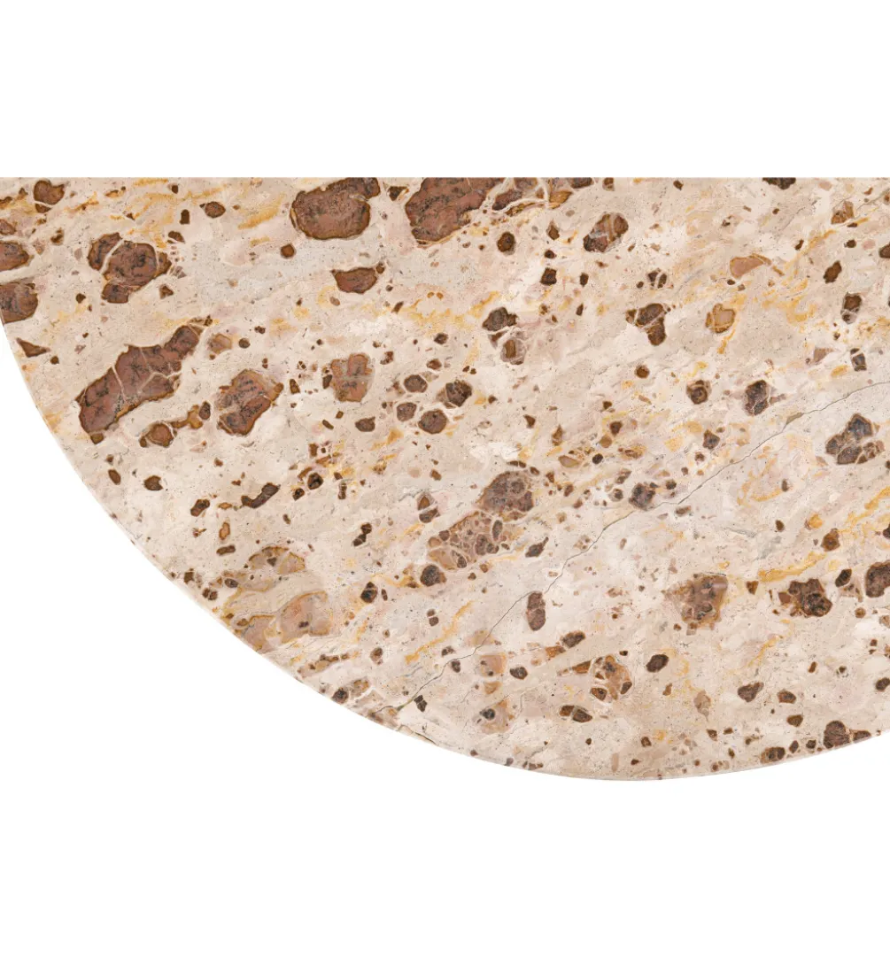 Stolik kawowy MATHILDE 90 cm w optyce marmuru