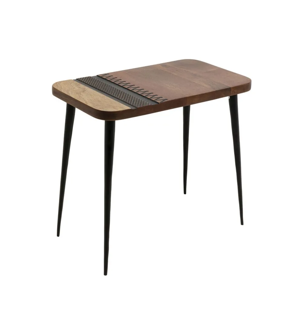 Stolik kawowy MEDINA 40 cm drewno mango