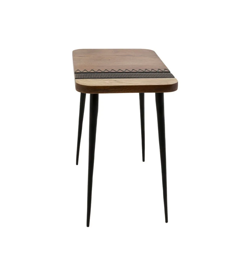 Stolik kawowy MEDINA 40 cm drewno mango