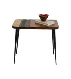 Stolik kawowy MEDINA 40 cm drewno mango