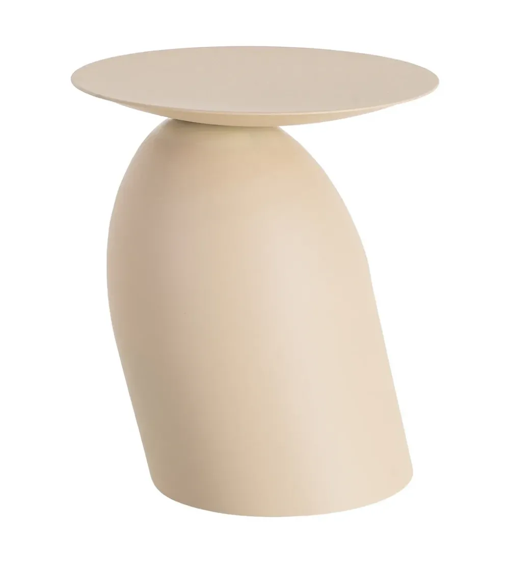 Stolik kawowy MESTAKO 51 cm beżowy