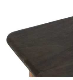 Stolik kawowy MEZNATRE 120 cm drewno mango brązowe
