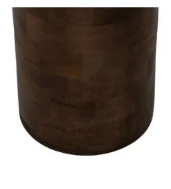 Stolik kawowy MIRIN 50 cm drewno mango brązowy