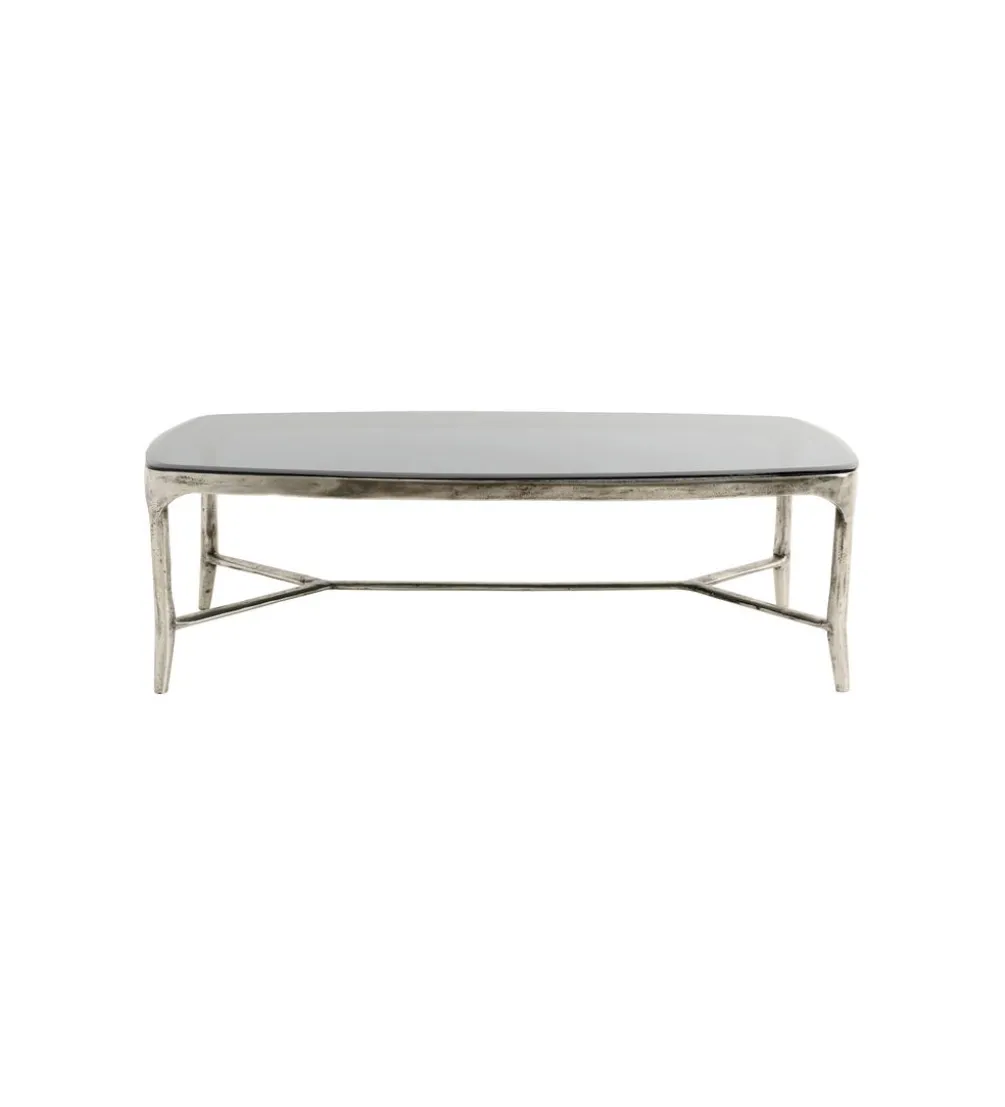Stolik kawowy MISTRAL 128 cm szklany