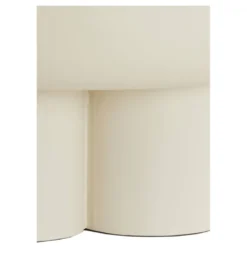 Stolik kawowy MIZUHO 70 cm kremowy