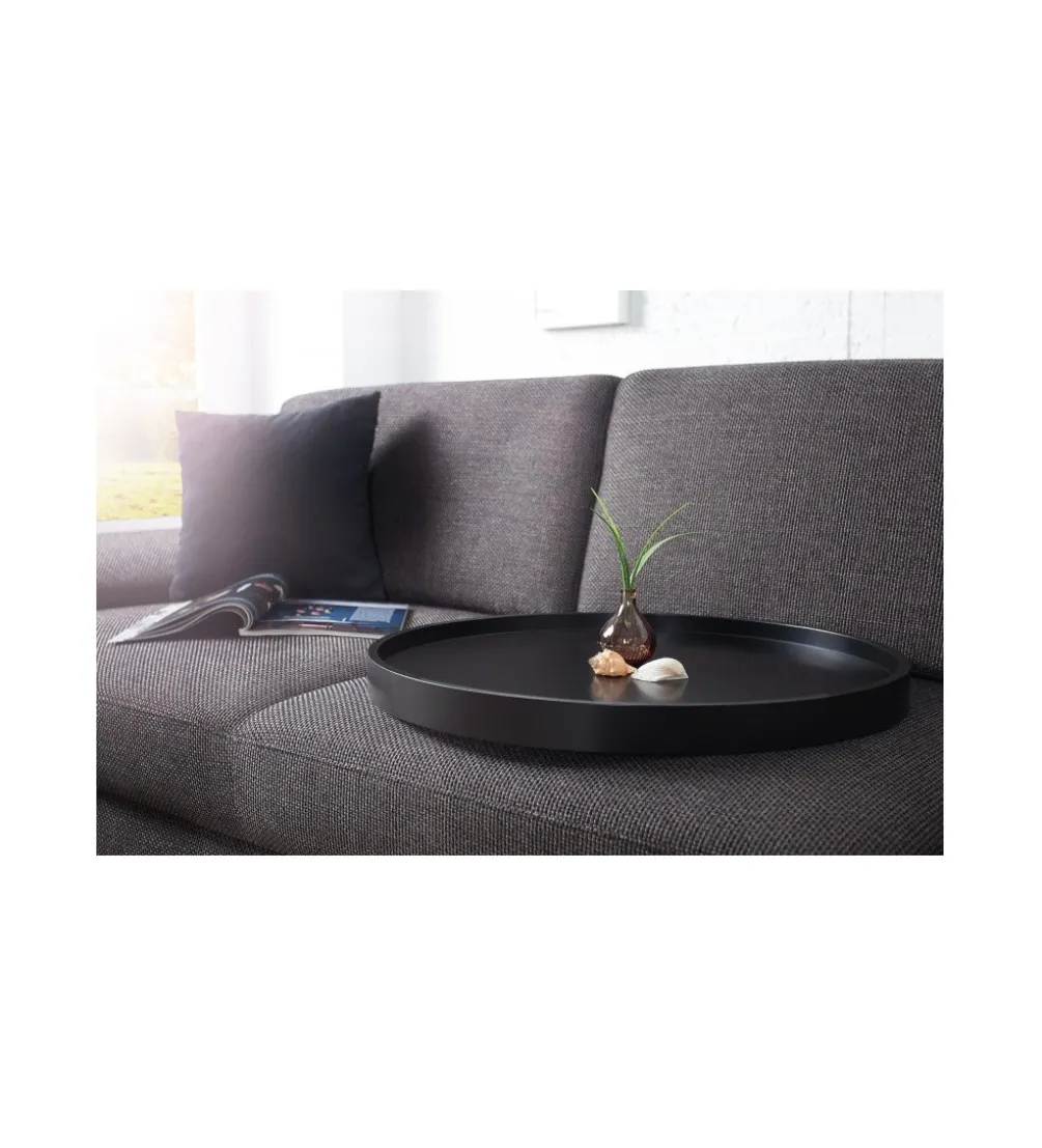 Stolik kawowy Modul 60 cm czarno miedziany