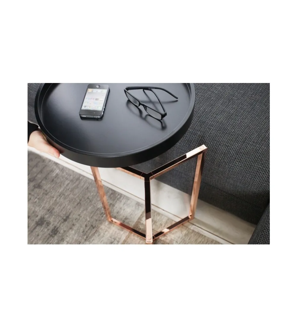 Stolik kawowy Modul 40 cm czarny