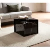 Stolik kawowy MONOBLOC set 2 w optyce czarnego marmuru