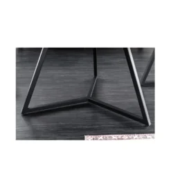 Stolik kawowy MONTREAL Marvelous 90 cm ceramika w optyce marmuru
