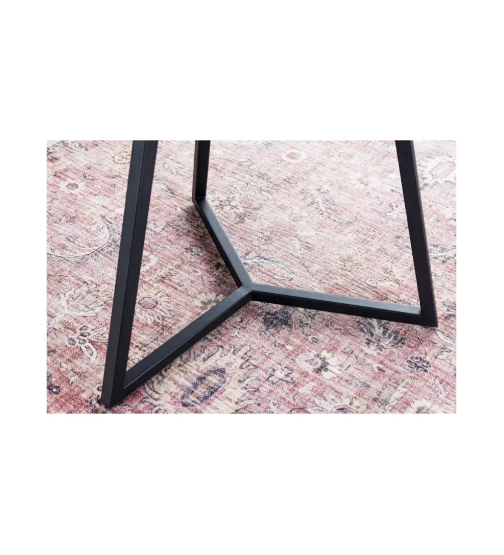 Stolik kawowy MONTREAL Marvelous 70 cm ceramika w optyce marmuru